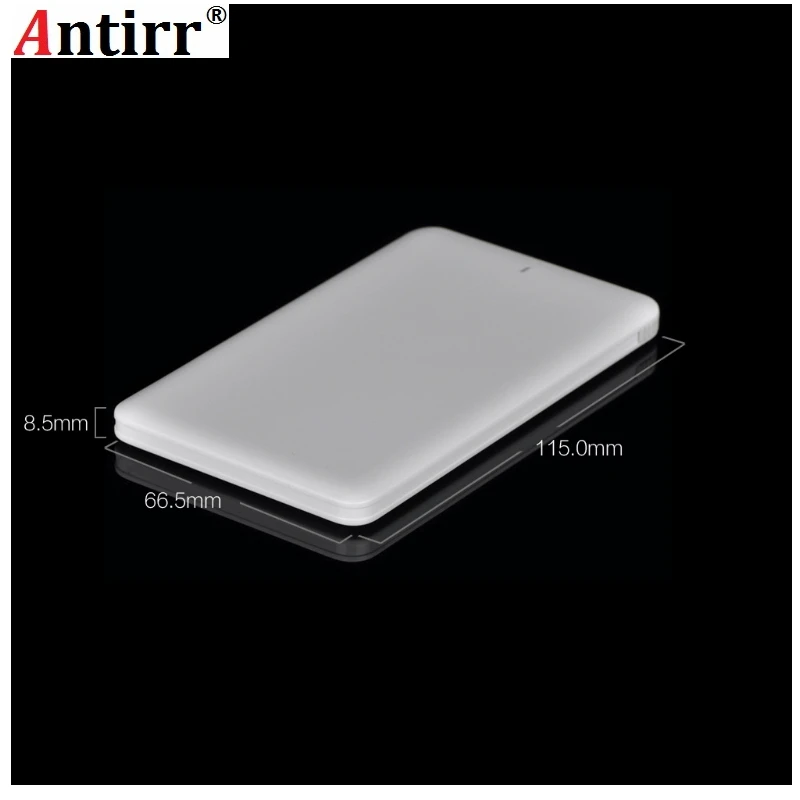 

High capacity Ultra Thin 6000mah External Power Bank Portable mobile phone Battery USB Charger Battery Supply For Phones