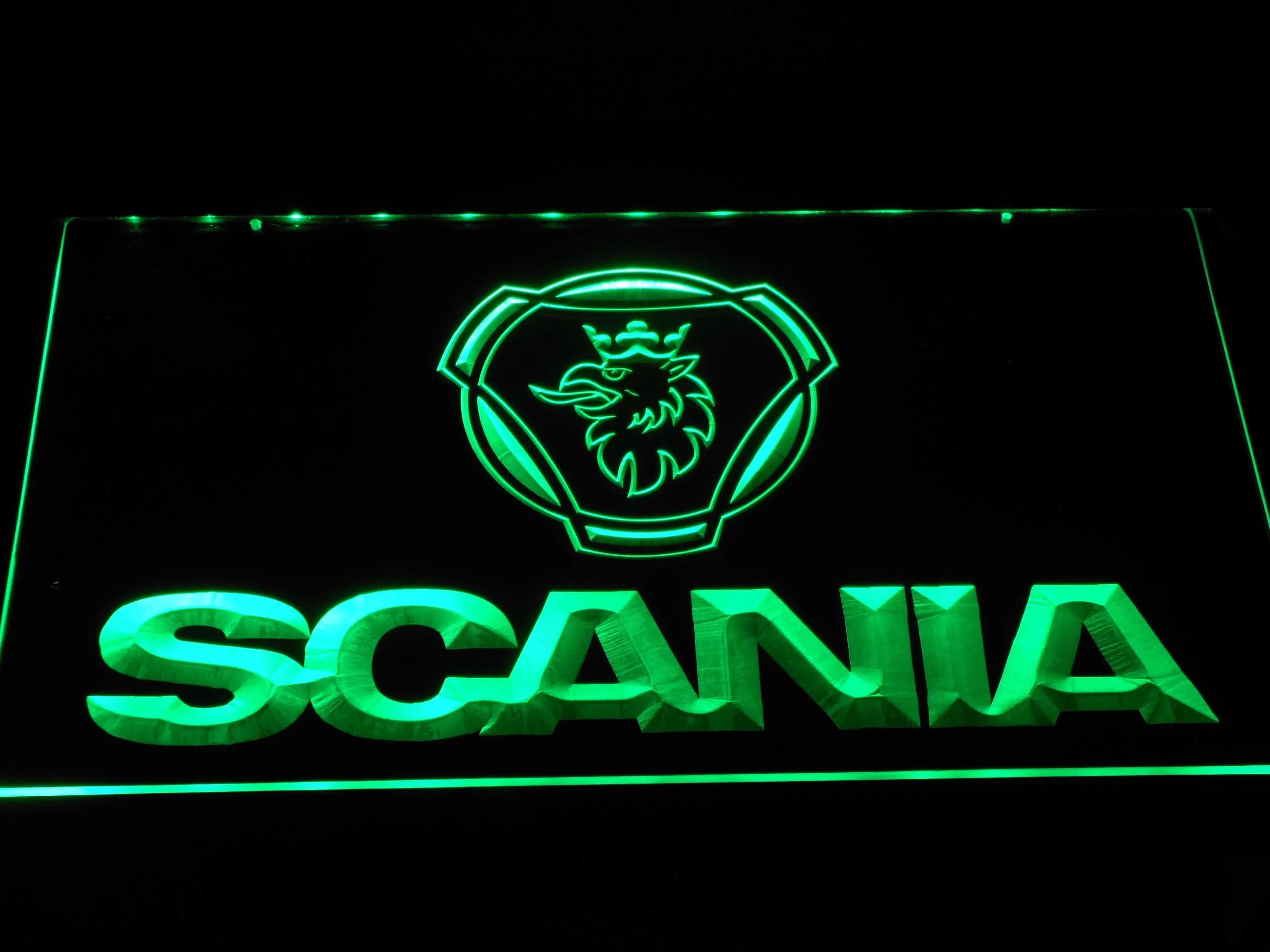 D393 автомобиль Scania грузовик светодиодный неоновый знак с переключателем вкл/выкл