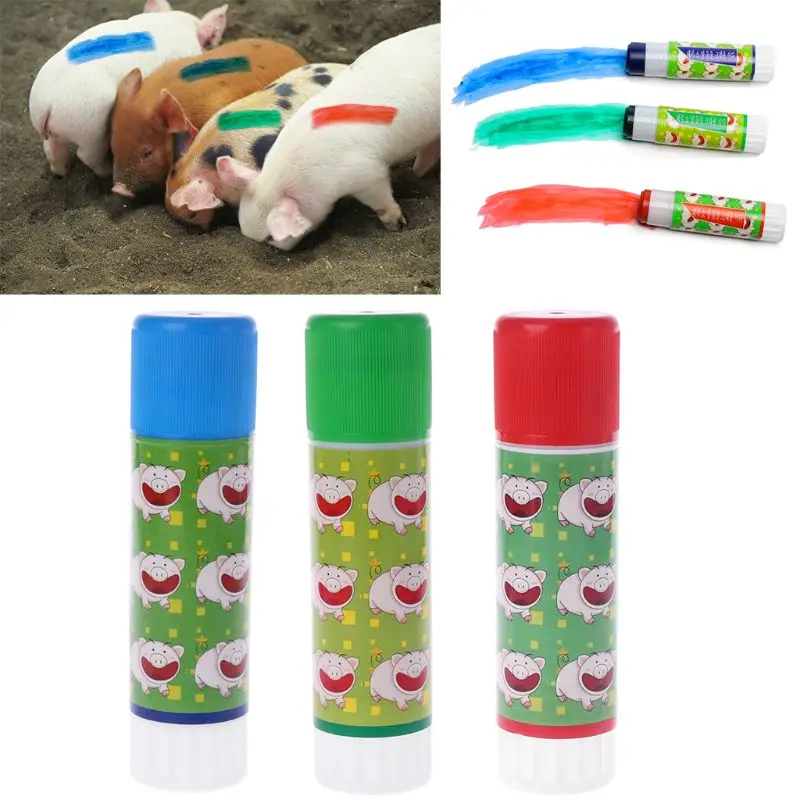 Pet Свинья овец маркером маркеры и восковые мелки с рисунком животных безопасный нетоксичный
