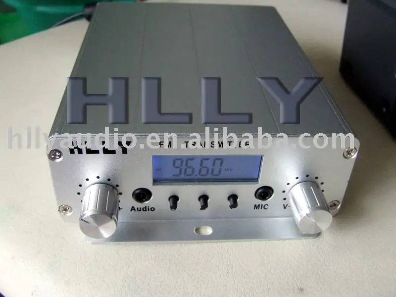 Wireless transmitter/HLLY 15W FM RADIO STATION TRANSMITTER +Antenna