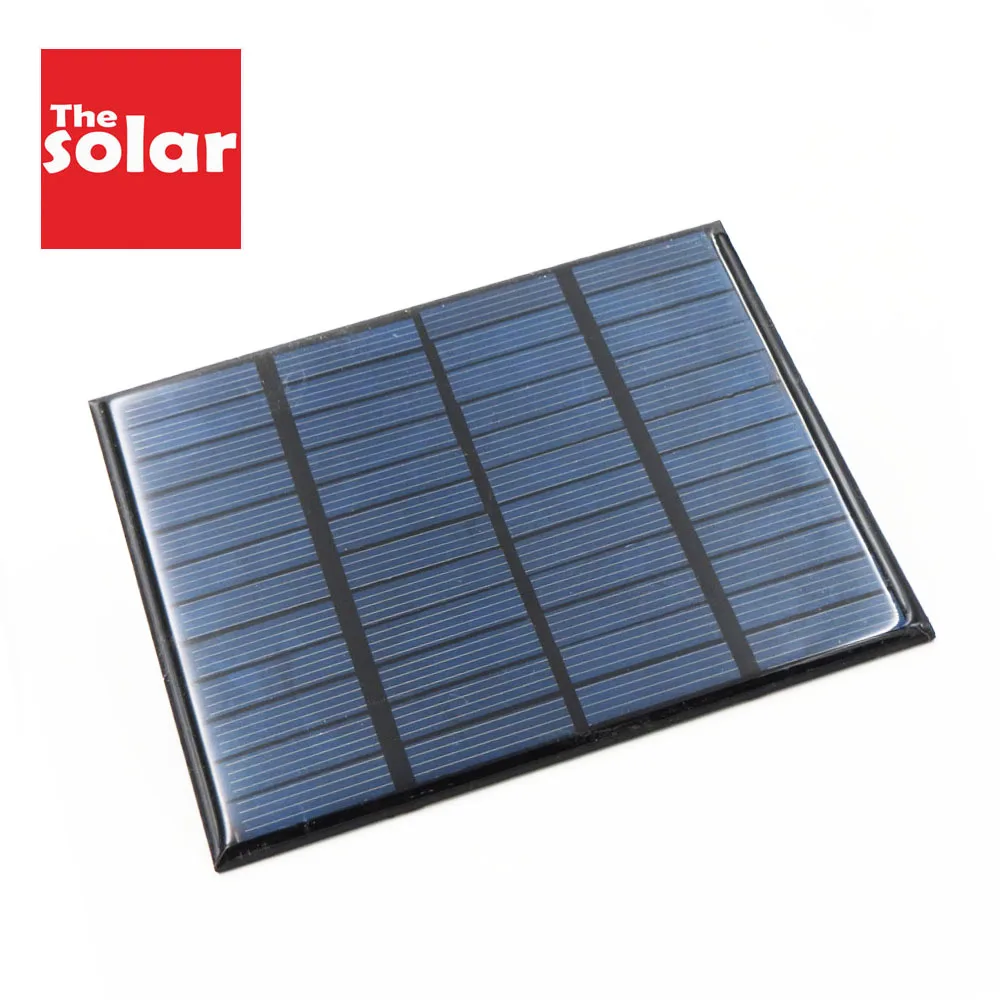 

12 V 1.5 W Polycrystalline DIY Battery Silicon Solar Panel Standard Epoxy Power Charge Module 115x85mm Mini Solar Cell