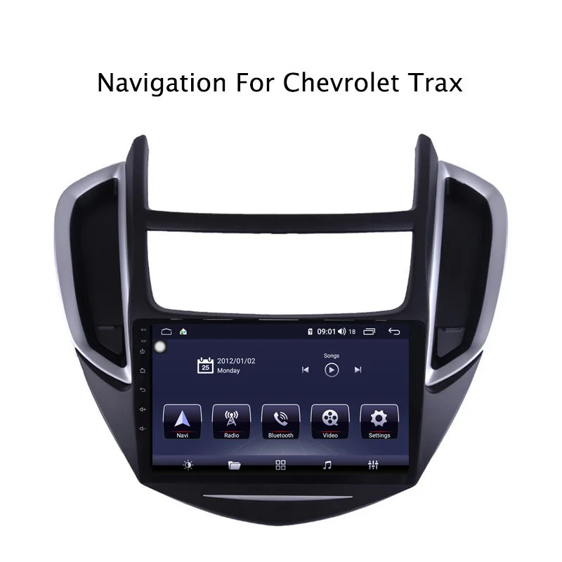 9 &quotAndroid 8 1 core 4G ram 64G rom 1DinGPS навигация автомобильное радио для Chevrolet Trax с Carplay/4G LTE |