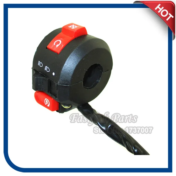 8 Wire ATV KILL LIGHT START SWITCH For Chinese 50cc 70cc 90cc 110cc ATV Quad