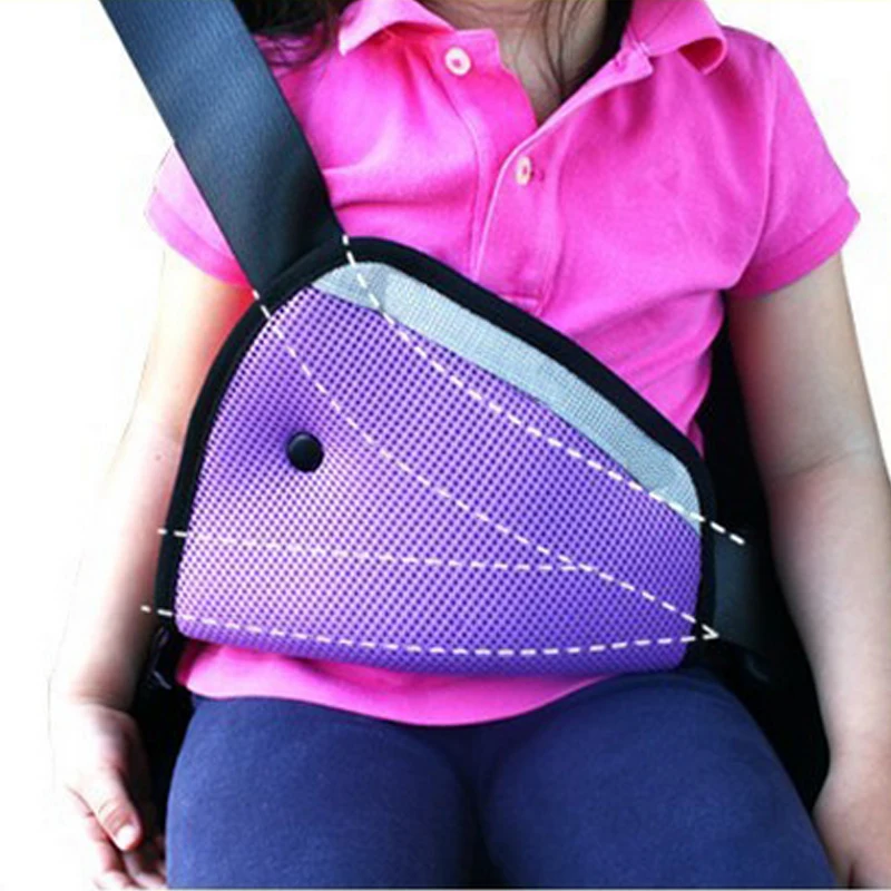 Triangle Child Adjustable Car Safety Belt Child Resistant seat cover