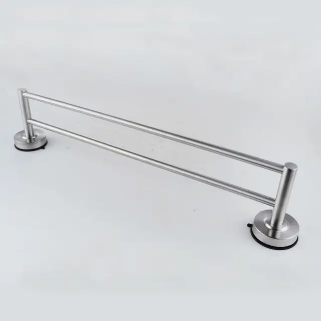 Kes A6201b Bathroom 24 Inch Lavatory Double Towel Bar Strong Suction Kes A6201b Bathroom 24 Inch Lavatory Double Towel Bar Strong Suction Cup Brushed Stainless