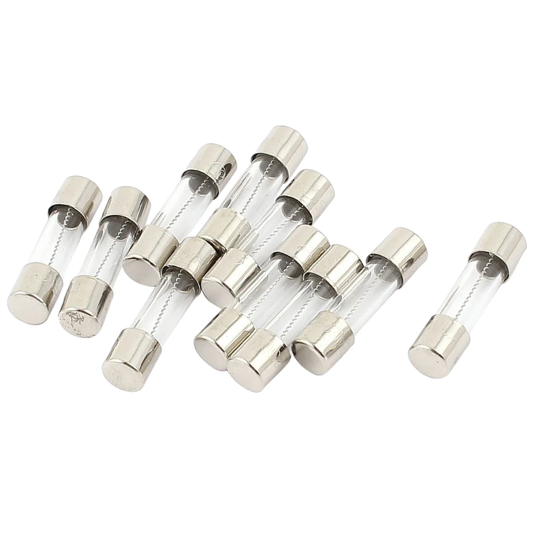 10 Pcs 250V 3A 3Amp Slow Blow Glass Fuses Tubes 5mm x 20mmin Fuses