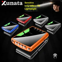 USB 5 В перезаряжаемый светодиодный клип-на лампа на шапку Головной фонарь рыболовный лагерь налобный фонарь 4 светодиодный 6 светодиодный Linterna светодиодный Cabeza