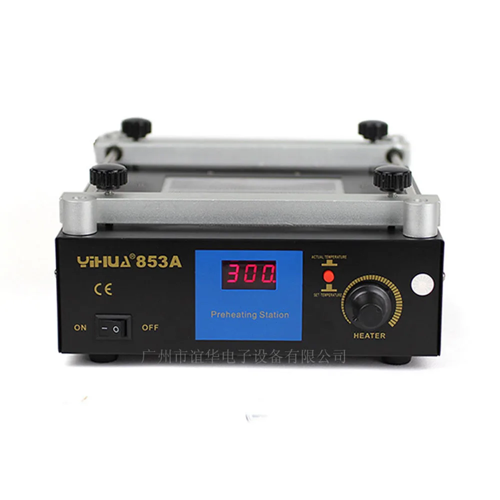 Паяльная станция 3 функции в 1 650 Вт SMD Тепловая пушка + паяльники 75