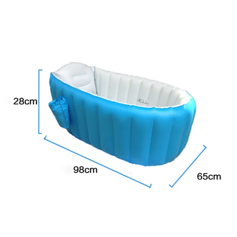Baby Bathtub Inflatable Bathing Tub Collapsible Air Swimming Pool Portable Thick Shower Basin Soft Cushion With Inflator Pump Baby Bathtub Inflatable Bathing Tub Collapsible Air Swimming Pool Portable Thick Shower Basin Soft Cushion With Inflator Pump