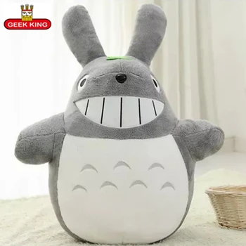 

GEEK KING 60cm Cartoon Totoro Plush animals Dolls Stuffed plush Toys Cushion High Quality Kids Gift Toy free shipping