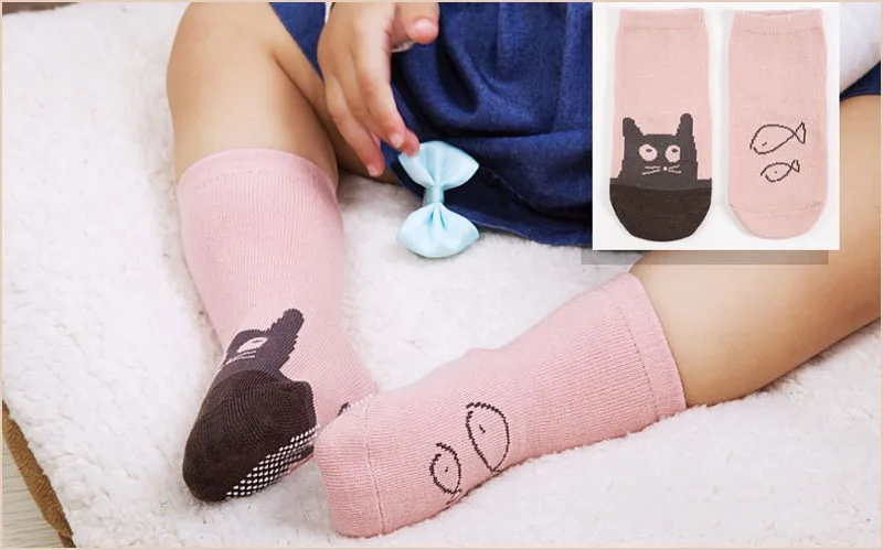 3 пары носков для маленьких мальчиков и девочек детские носки на возраст от 0 до 3 лет носки для новорожденных милый дизайн с изображением животных из хлопка