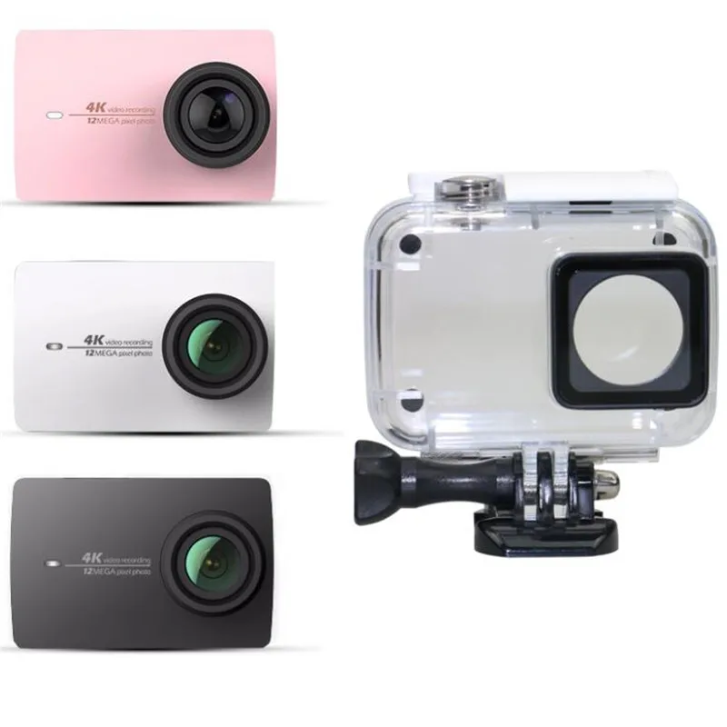 Waterproof Case For Xiaomi Yi 2 II yi 4k Sport Action Camera