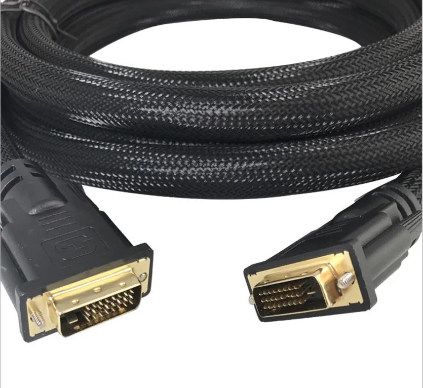 

Dual channel HD computer monitor cable connection decoration wiring M20
