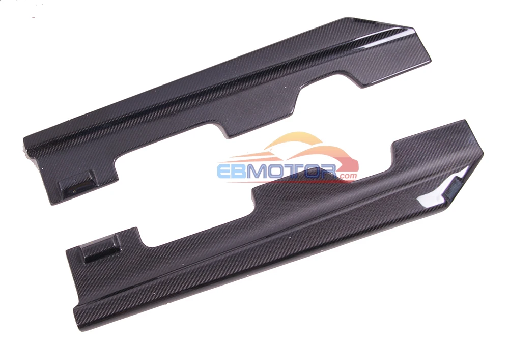 ebmotor-com Real Carbon Fiber side skirts spoiler splitter 4pcsSet For Benz W212 E63 AMG 11-14  19_7166