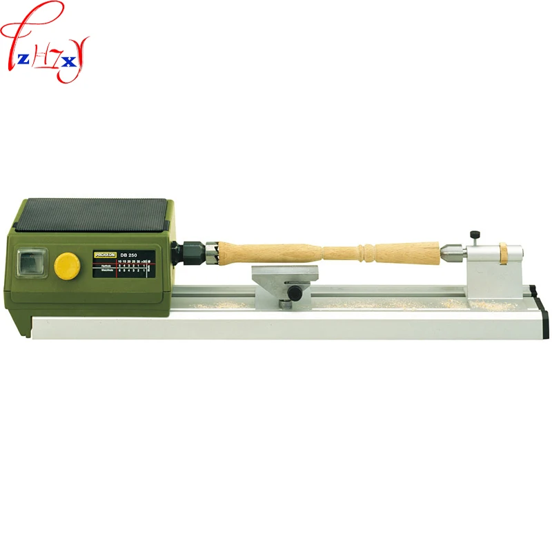 

220V 100W 1PC DIY mini woodworking grinding lathe DB-250 household use desktop woodworking lathe machine wood carving lathe