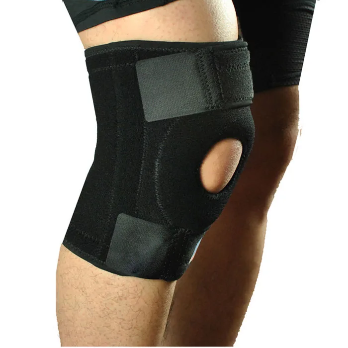 Регулируемый наколенник защитный ремень защита из эластичного неопрена коленный фиксатор для колена поддержка застежка регулируемый ремень