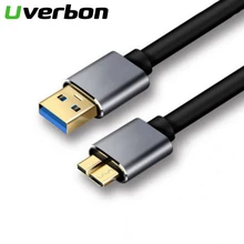 USB 3.0 Micro B для типа А Кабель для синхронизации данных Быстрая скорость Код USB3.0 для внешнего