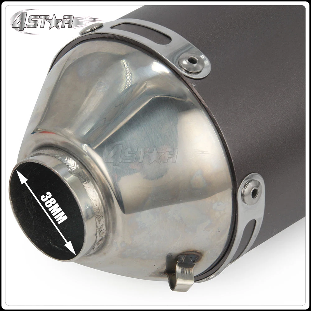 Глушитель выхлопной трубы для мотоцикла 38 мм алюминиевый CRF150F CRF230F 2003 2013|motorcycle