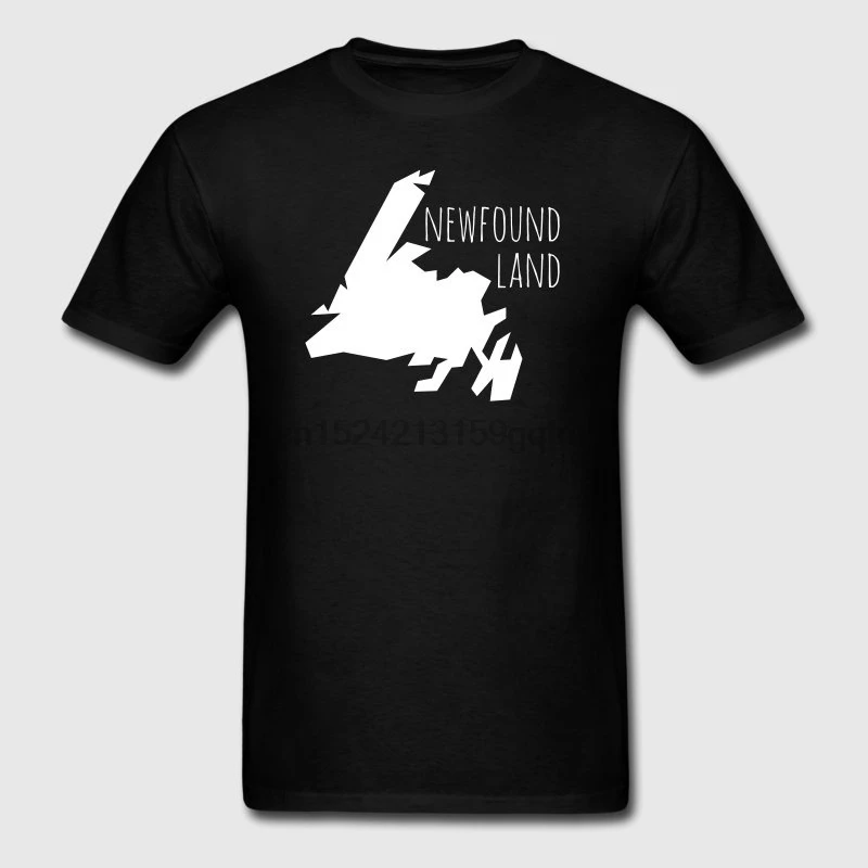 Мужская модная футболка newfoundland | одежда