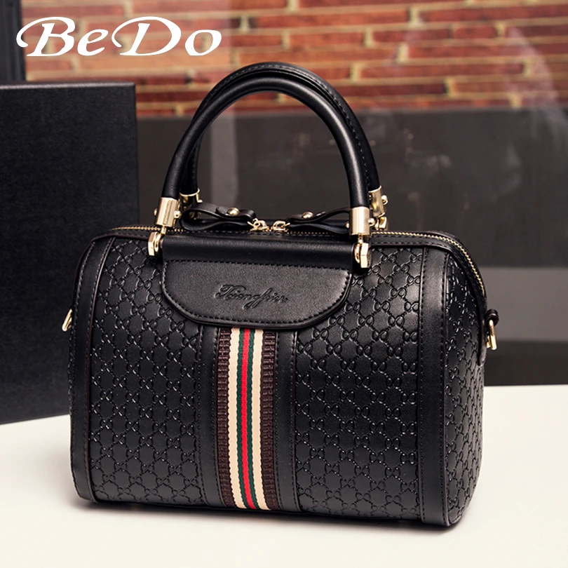 

BeDo Designer Brand PU Leather Women Handbag Vintage Women Messenger Bags High Quality Youth Leather Crossbody Bag for Girls