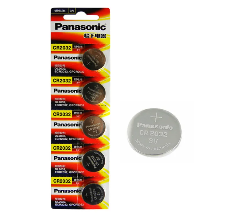 

200pcs original brand new battery for PANASONIC cr2032 3v button cell coin batteries for watch computer cr 2032