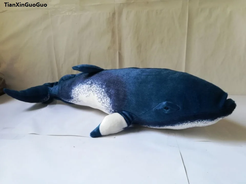 blue whale plush toy