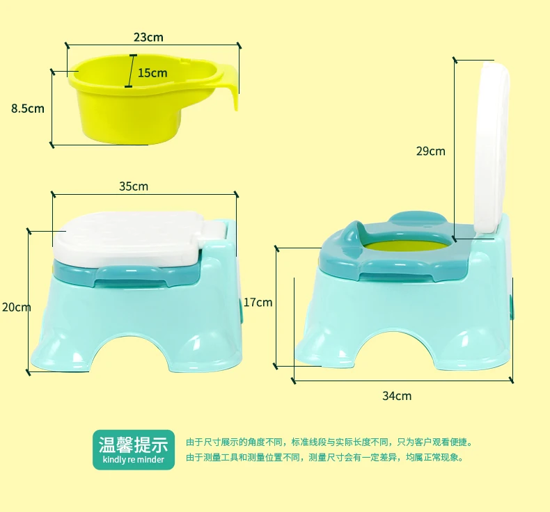 Стиль Корона Ребенка Туалет Обучение небольшой размер горшок для детей