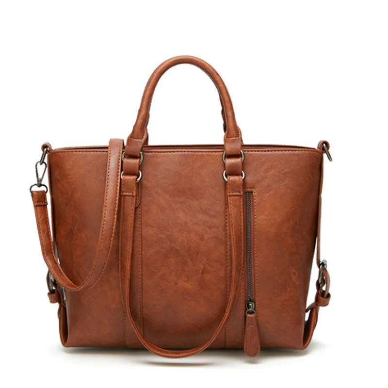 

larger capacity PU leather wome shoulder bag
