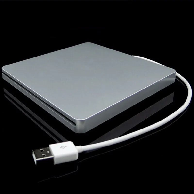 ESLOTH R7 оптические дисководы Чехлы Портативный USB CD/DVD-Rom SATA внешний корпус тонкий для Macbook Air портативных ПК Поддержка записи DVD