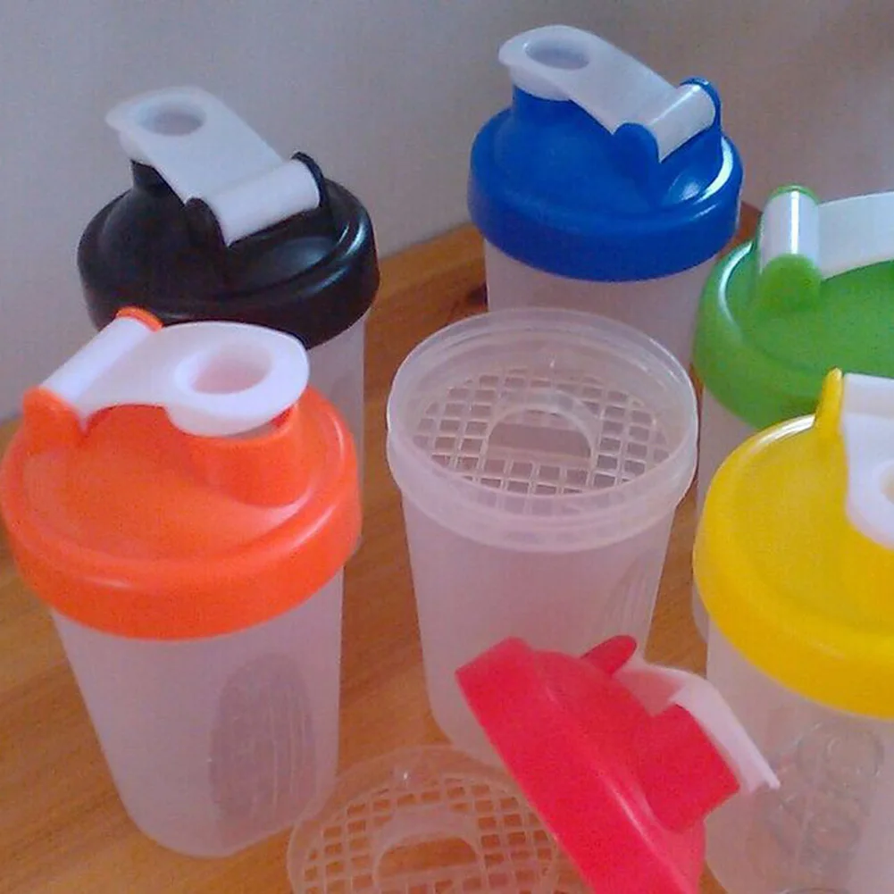 

400ml-600ml Mini Cute Protein Shaker Portable Cup Filter for Children And Women Home Travel
