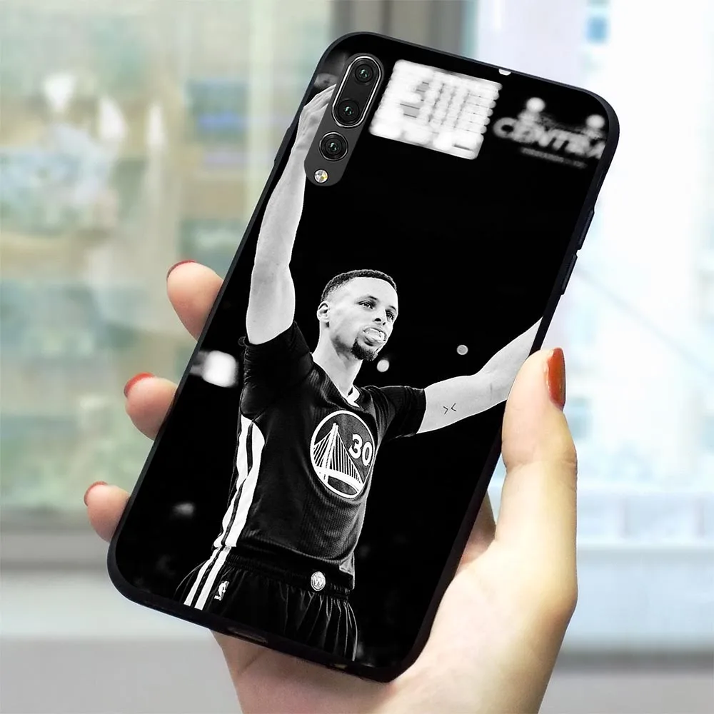 

Stephen Curry Soft TPU Case for Huawei P Smart 2018 Phone Cover for P8 2017 P9 Mini P10 P20 P30 Pro Mate 10 Lite 20 2019 Shell