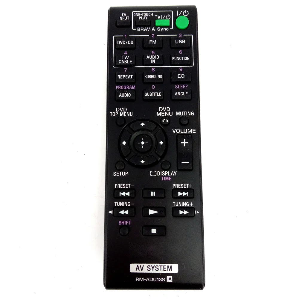 Новинка для Sony AV Системы пульт дистанционного управления RM ADU138 DAV TZ140 HBD SS CT121 TS121