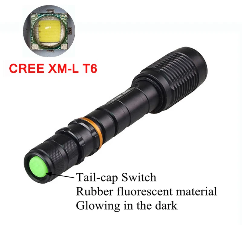 

New 5000 Lumen Lantern Rechargeable For 18650 XM-L T6 Super Bright LED Tactical Lamp LED Flashlight Torch Lanterna Tatica