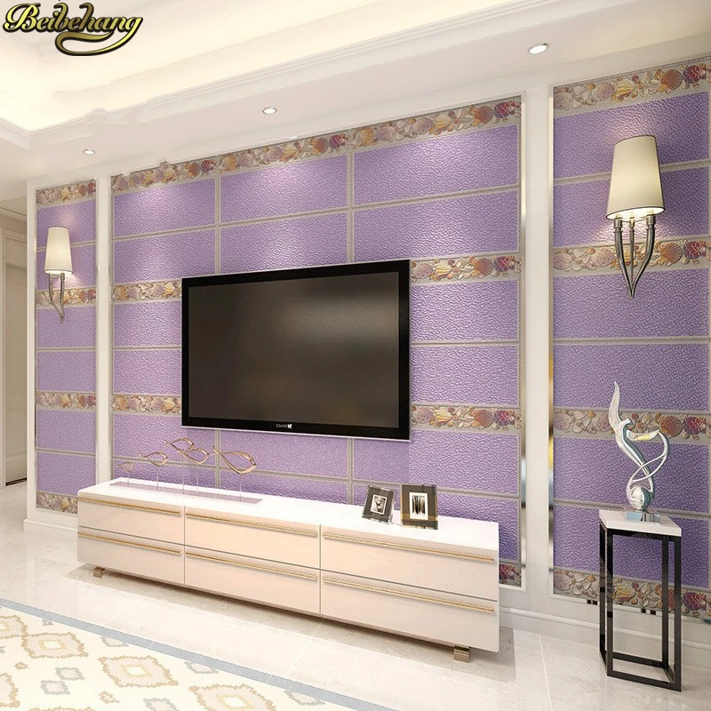 Beibehang Square Wallpapers For Living Room Bedroom Tv