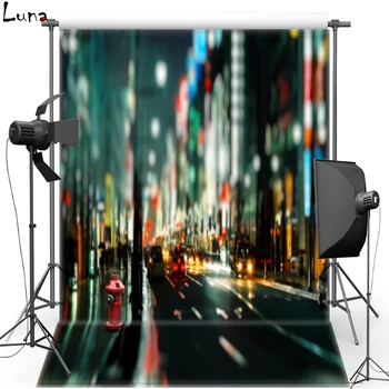 

MEHOFOTO New Fabric Polyester Photography Background For Wedding Night View Vinyl Background For Children Photo Studio 272