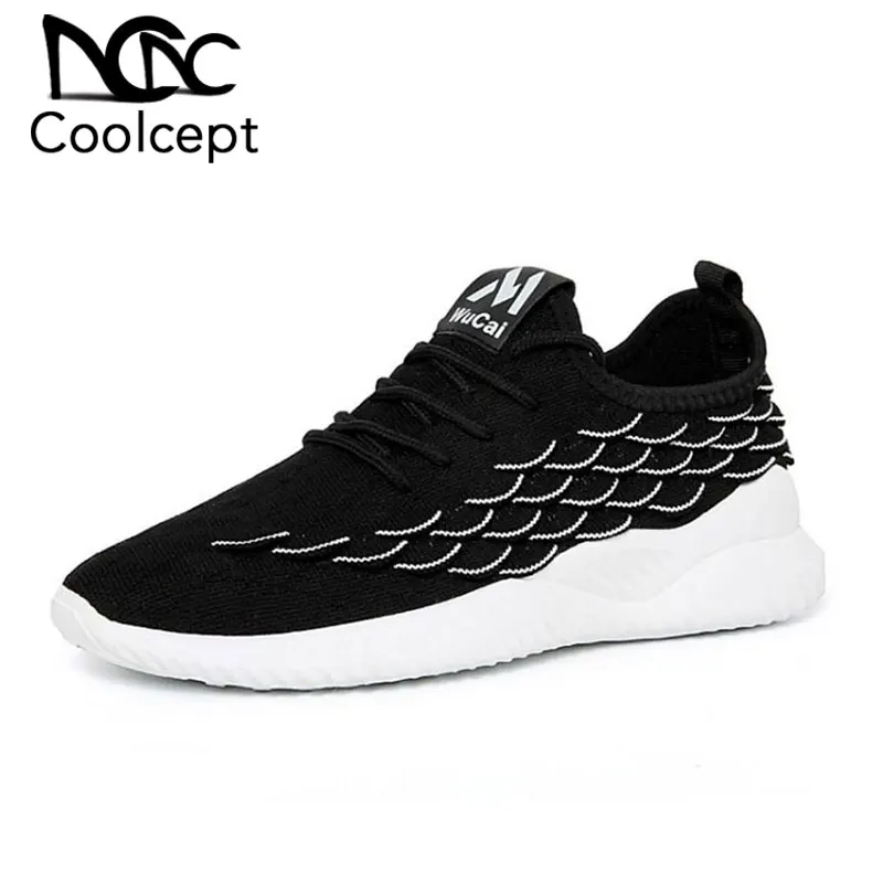 

Coolcept New Fashion Women Sneakers Breathable Vulcanized Shoes Women Casual Daily Walk Hiking Lace Up Lady Footwear Size 35-40