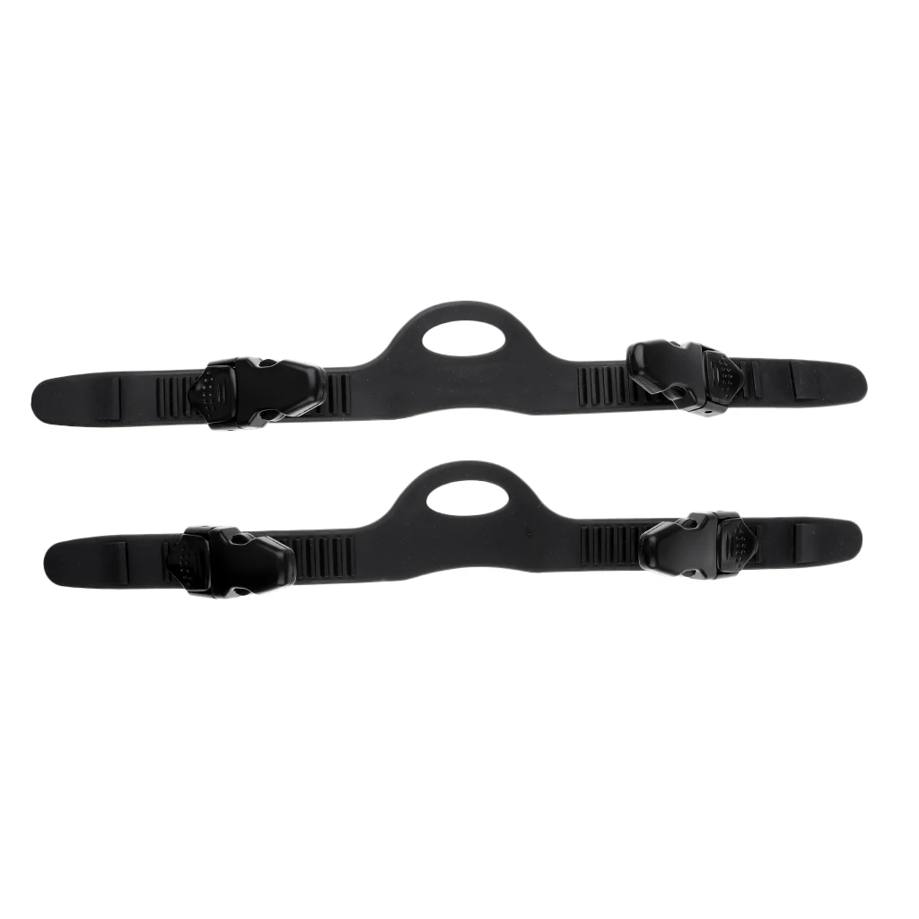 1 Pair Lightweight Rubber Fin Strap for Universal Scuba Diving Dive Fins Accessories 3 Sizes to Choose Snorkeling Swimming