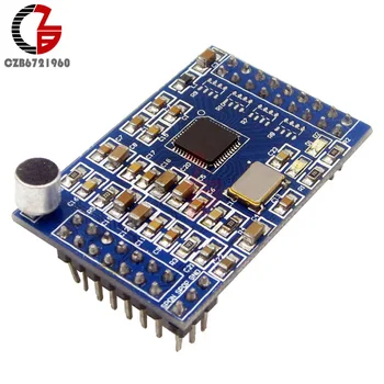 

95% Recognition Accuracy LD3320 ASR Voice Speech Recognition Module with AD DA Converter Microphone Audio Output for Speaker