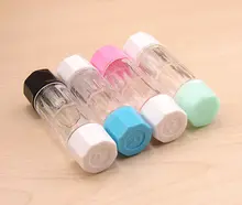 Travel Portable Cute Transparent Contact Lens Case Storage Container Holder Box Storage Boxes