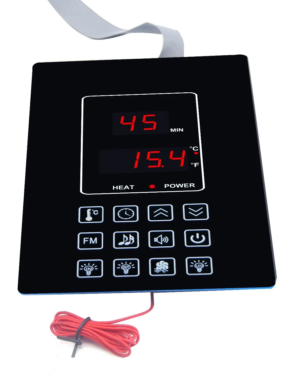 220V110V 30A Sauna Room Thermostat with Control Temperature 18110 Degree