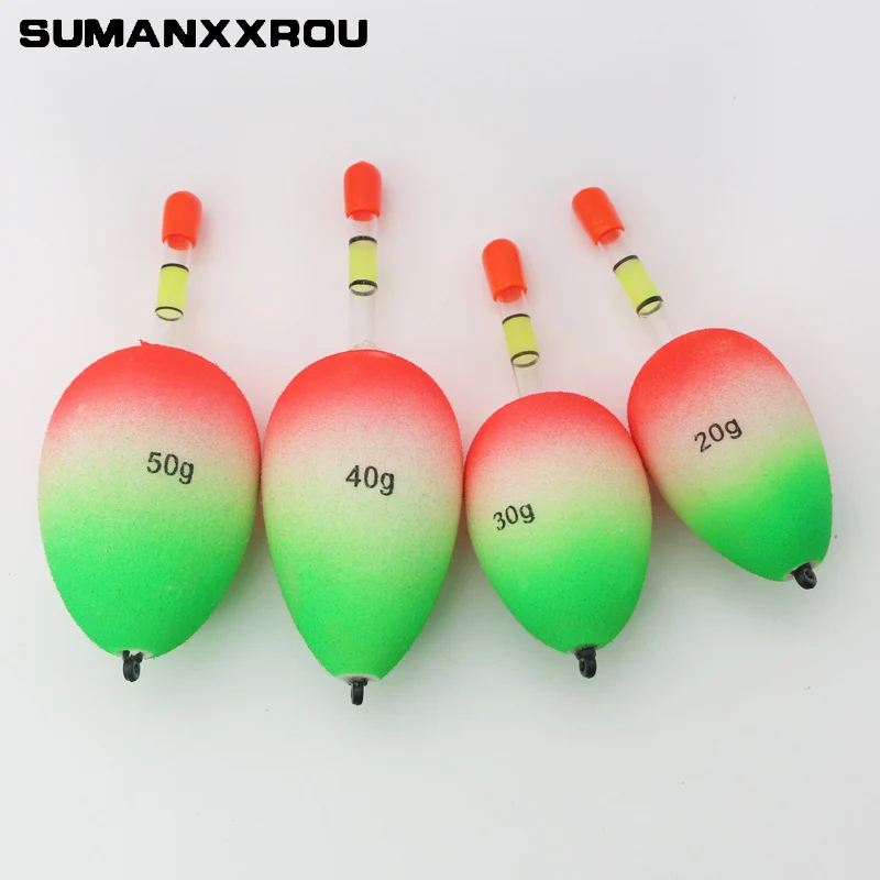 5pcs/lot Colorful Luminous Fishing Floats +10 Pcs Fishing Glow Sticks