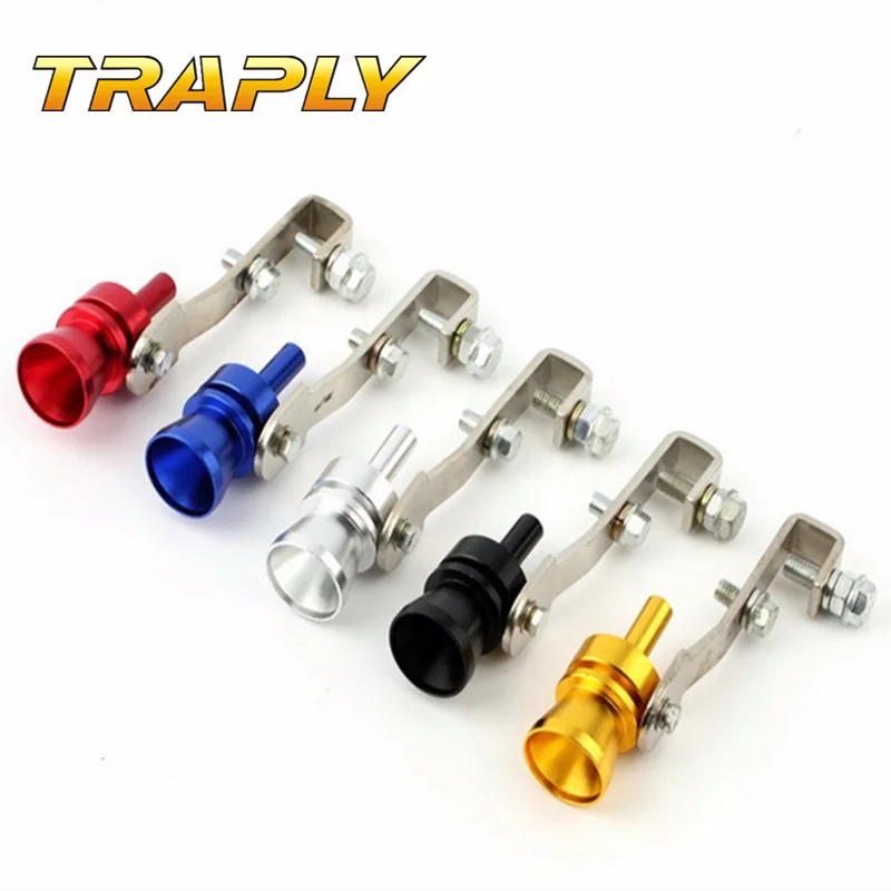 Traply Universal aluminium Car Turbo Sound Whistle effect for Exhaust