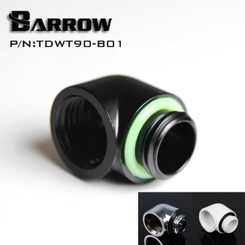 

Barrow TDWT90-B01 90 Degree Male to Female Angle Fitting with G1/4'' Silver/Black/White/Gold Options