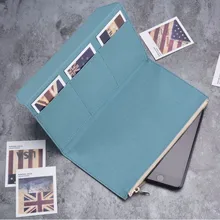 Оливково-зеленый холст карман на молнии для путешественника Тетрадь аксессуар Стандартный обычный размер бумаги держатель карты сумка для хранения