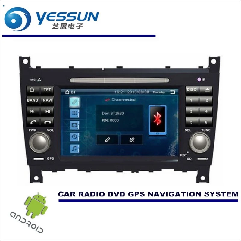 Best YESSUN Car Multimedia Android Navigation For Mercedes Benz C-Class W203 2004~2007 CD DVD GPS Player Navi Radio Stereo HD Screen 5 Best YESSUN Car Multimedia Android Navigation For Mercedes Benz C-Class W203 2004~2007 CD DVD GPS Player Navi Radio Stereo HD Screen 5