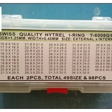 1 комплект 1,25 мм часы Кристалл Уплотнительное кольцо прокладка выберите размеры
