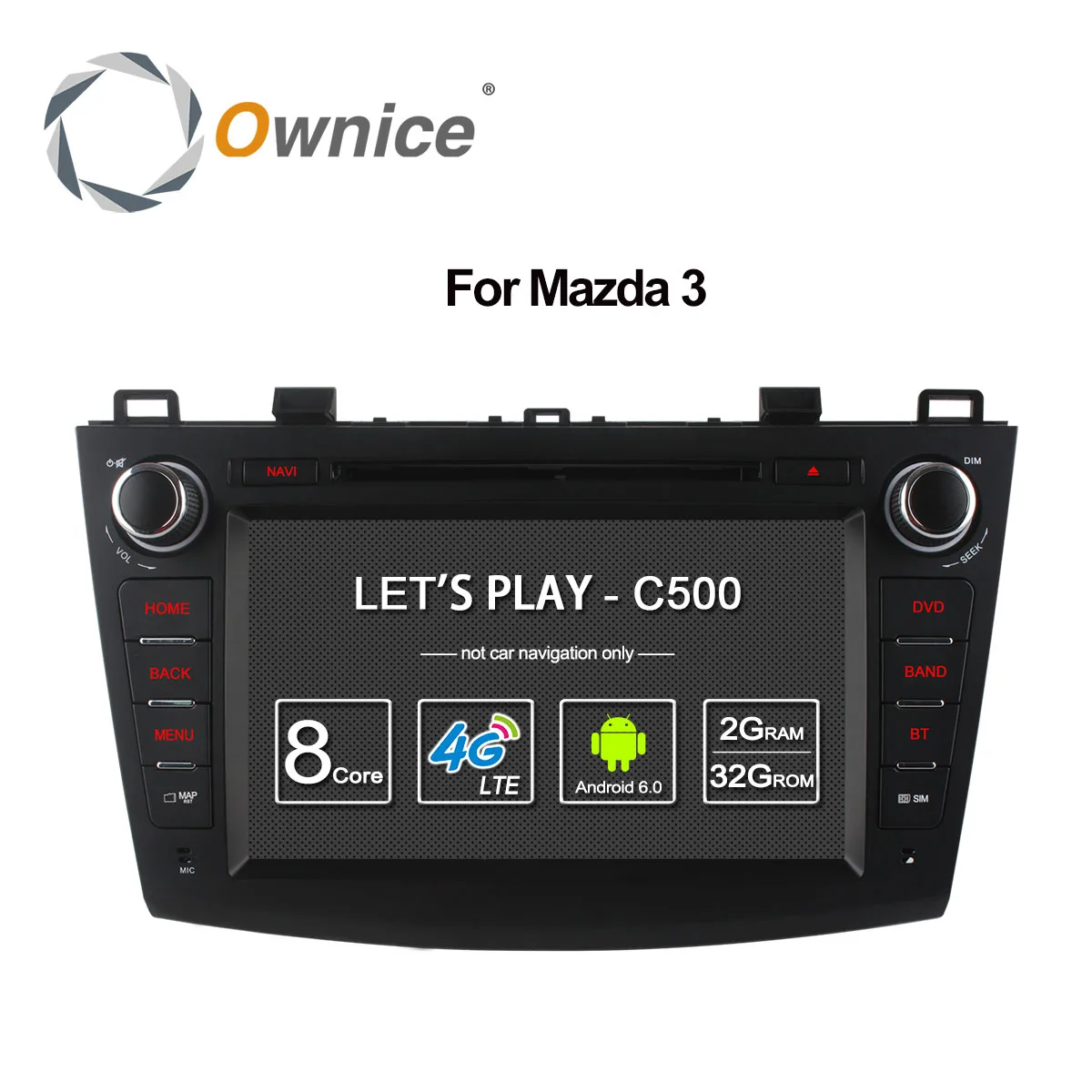 Ownice C500 Octa 8 Core Android 6 0 font b Car b font DVD player For