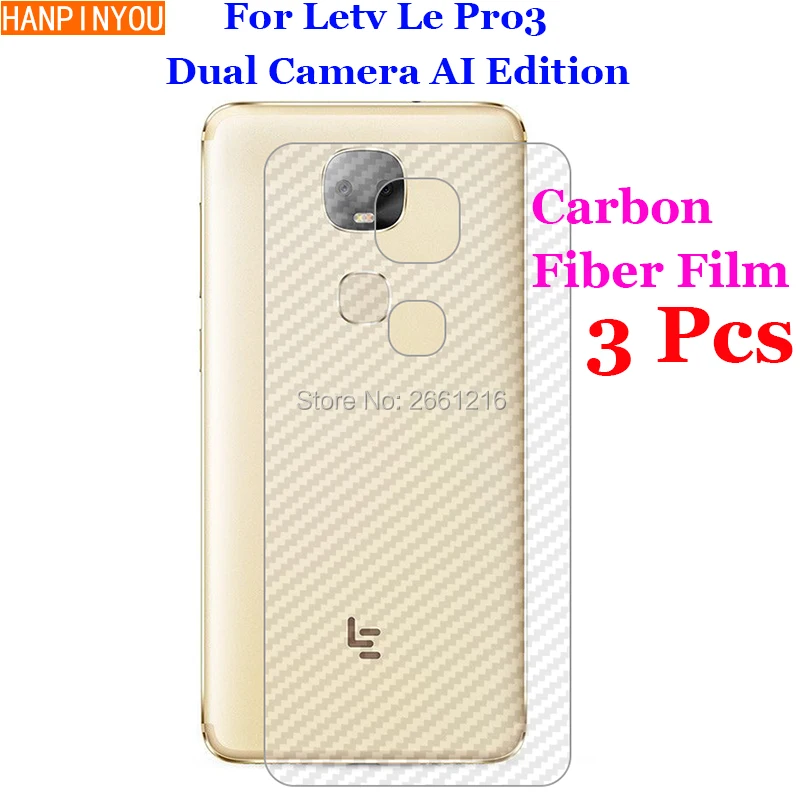 3 шт./лот Защитная пленка для Letv LeEco Le Pro AI Edition 5 дюйма 3D нескользящая прозрачная