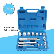 17pcs/set Aluminium Wheel Bearing Race Seal Drivers Bush Removal Tool Kit