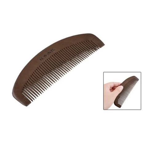 

Coffee Hairdressing Fragrant Natural Wood Wooden Hair Care Comb 5.7" Long